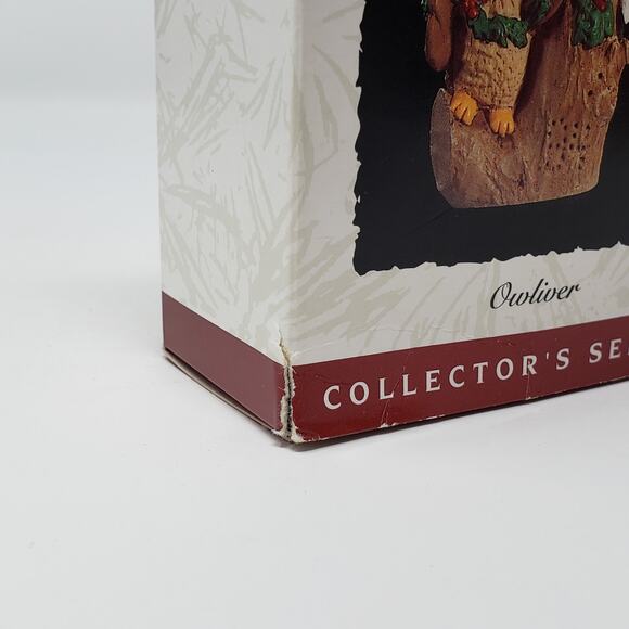 1994 Hallmark Owliver #3 Handcrafted Keepsake Holiday Christmas Ornament. - Picture 3 of 10
